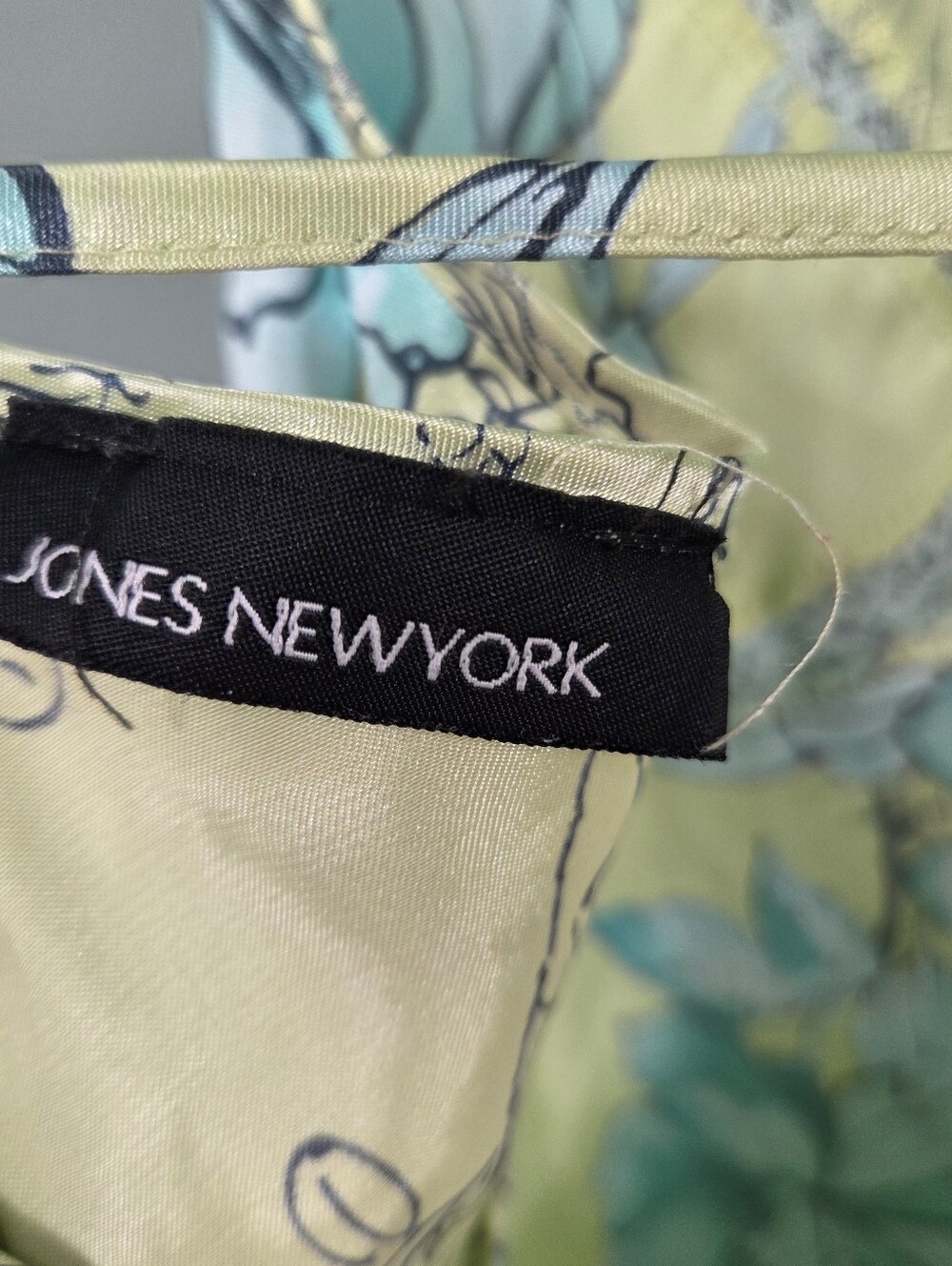 Vintage Jones New York Womens Midi Dress Size Large Fairycore Whimsical Floral - Picture 7 of 8